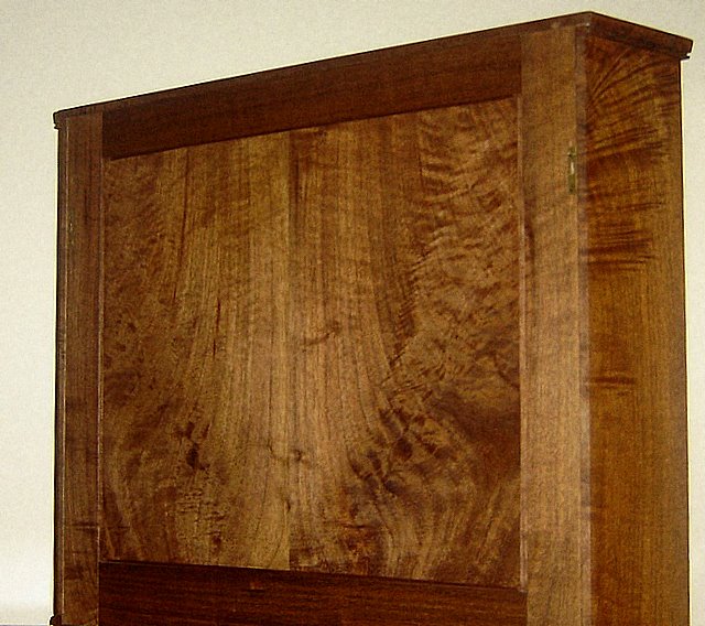 Back and Side of Cabinet From Right